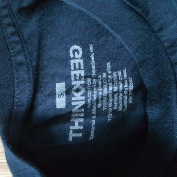 3/14 around the corner? wear this Pi t-shirt navy short sleeve - Picture 3 of 4